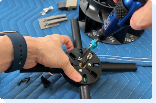 モーター動作調整+完全分解洗浄